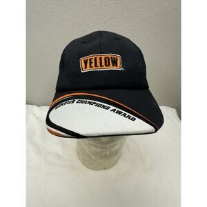 K-Products Baseball Hat Yellow Freight Service Champions Award Black